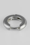 Parts of Four Hoop Hoop Earrings Collection III Highly Handcrafted PS4-2035-5-MA-YGCY Matte Sterling Silver 13mm PPOF58